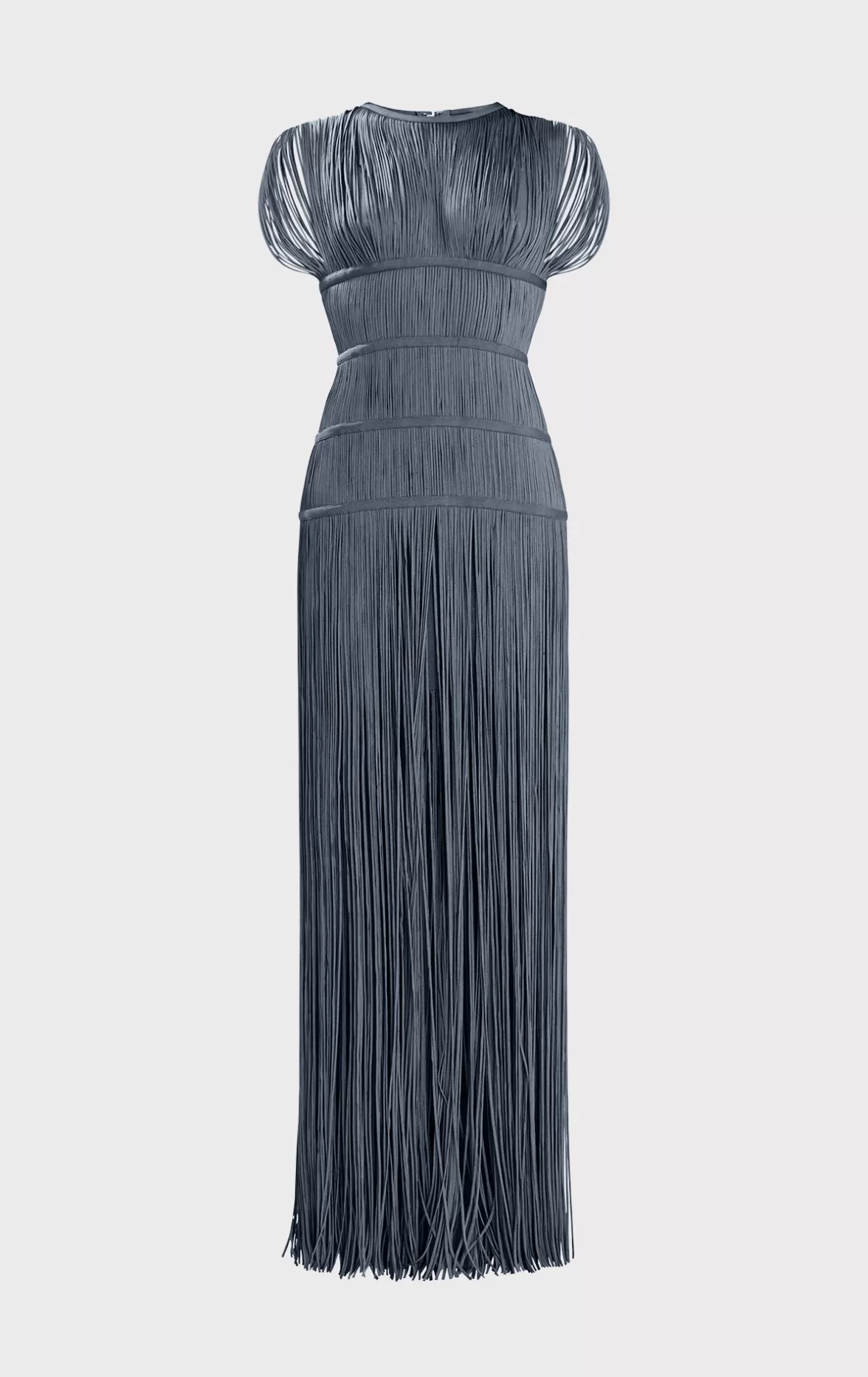 BANDED FRINGE GOWN-Hervé Léger Flash Sale