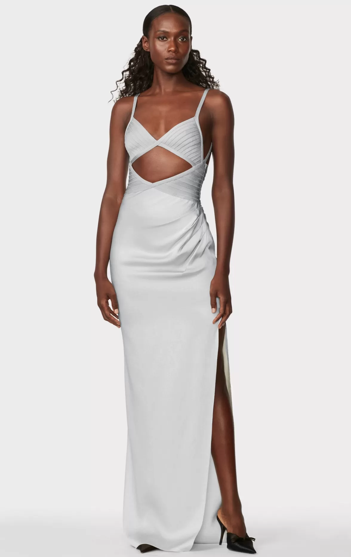 HERVÉ LÉGER X LAW ROACH Draped Cutout Gown-Hervé Léger Sale