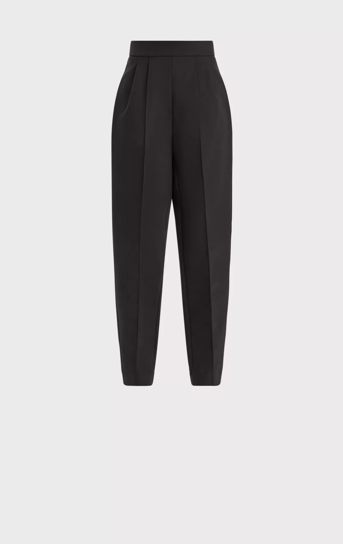 HIGH WAIST PLEATED TAPERED PANTS-Hervé Léger Fashion