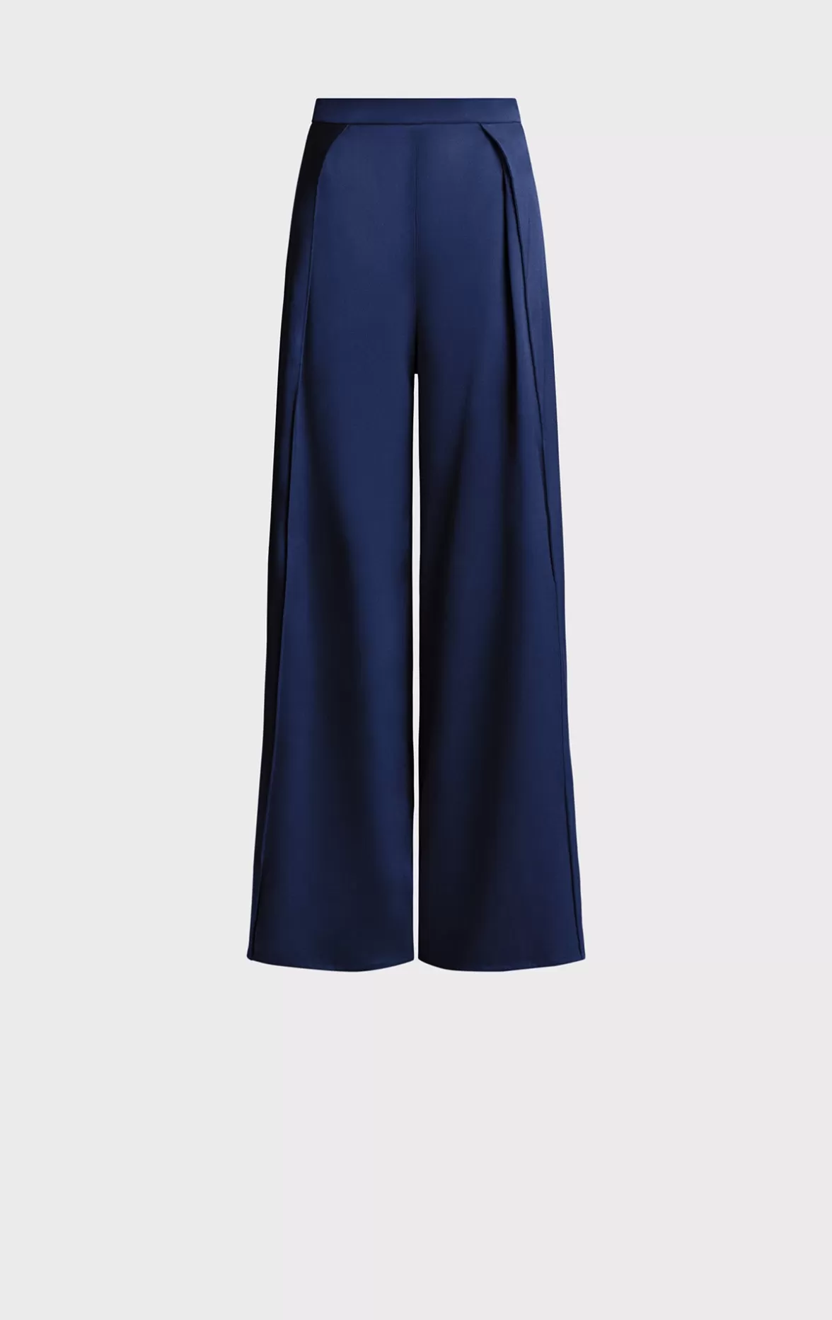 ICON HIGH WAIST SILK WIDE LEG PANTS-Hervé Léger Best