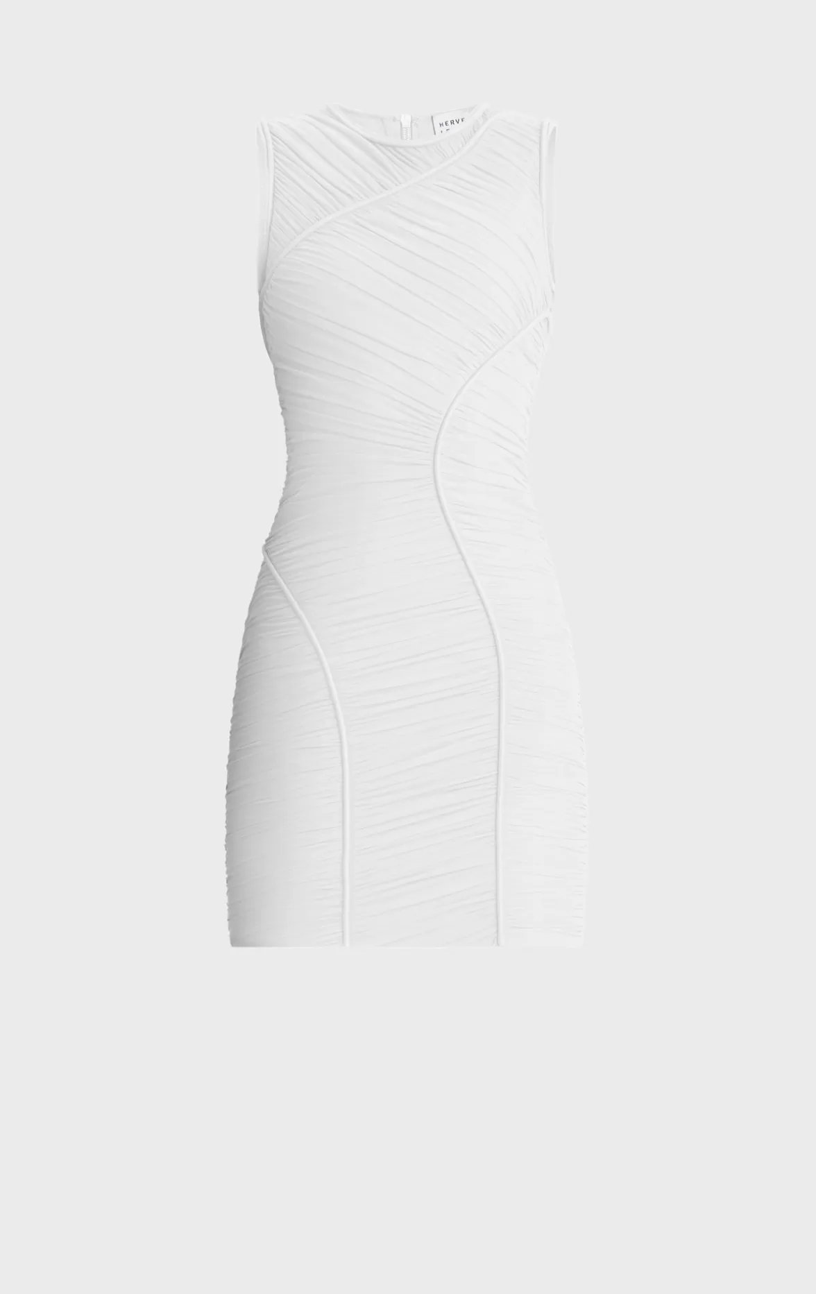 RUCHED MESH MINI DRESS-Hervé Léger Hot