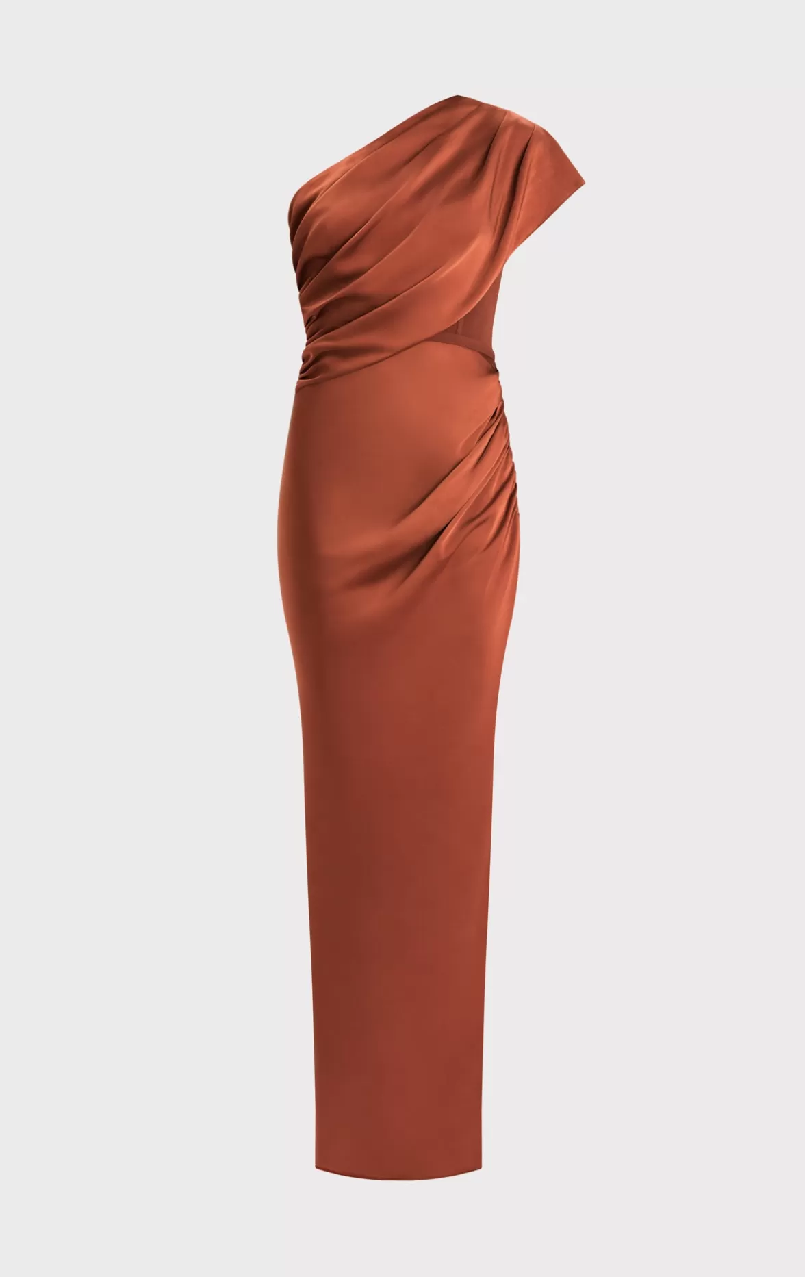 RUCHED WOVEN COMBO GOWN-Hervé Léger Hot