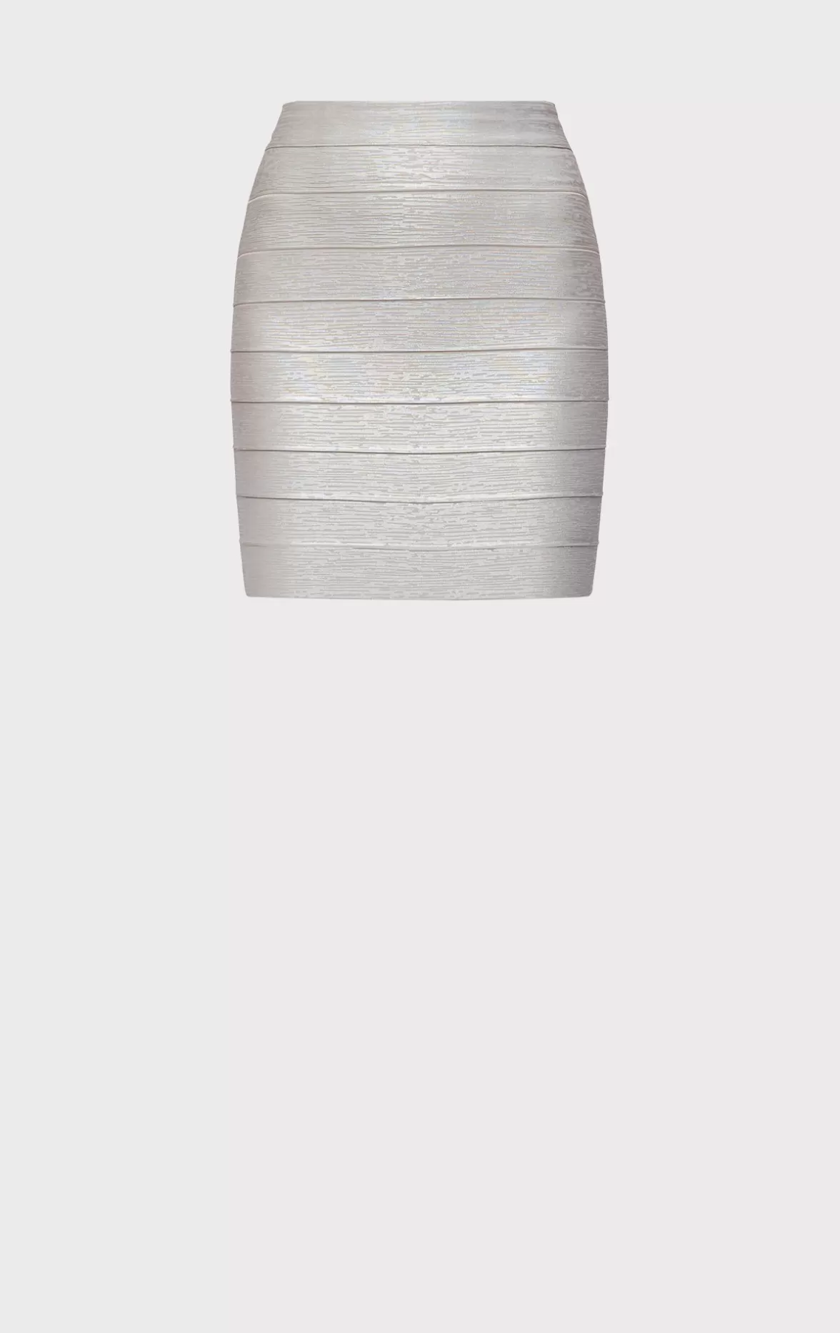 THE METALLIC BRIANNE SKIRT-Hervé Léger Outlet