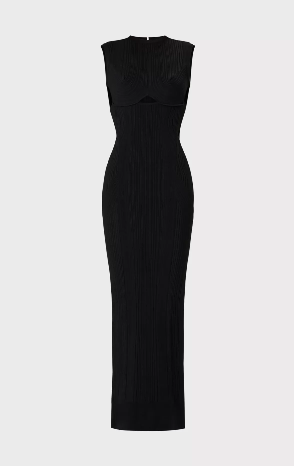 VARIEGATED RIB CAP GOWN-Hervé Léger Best